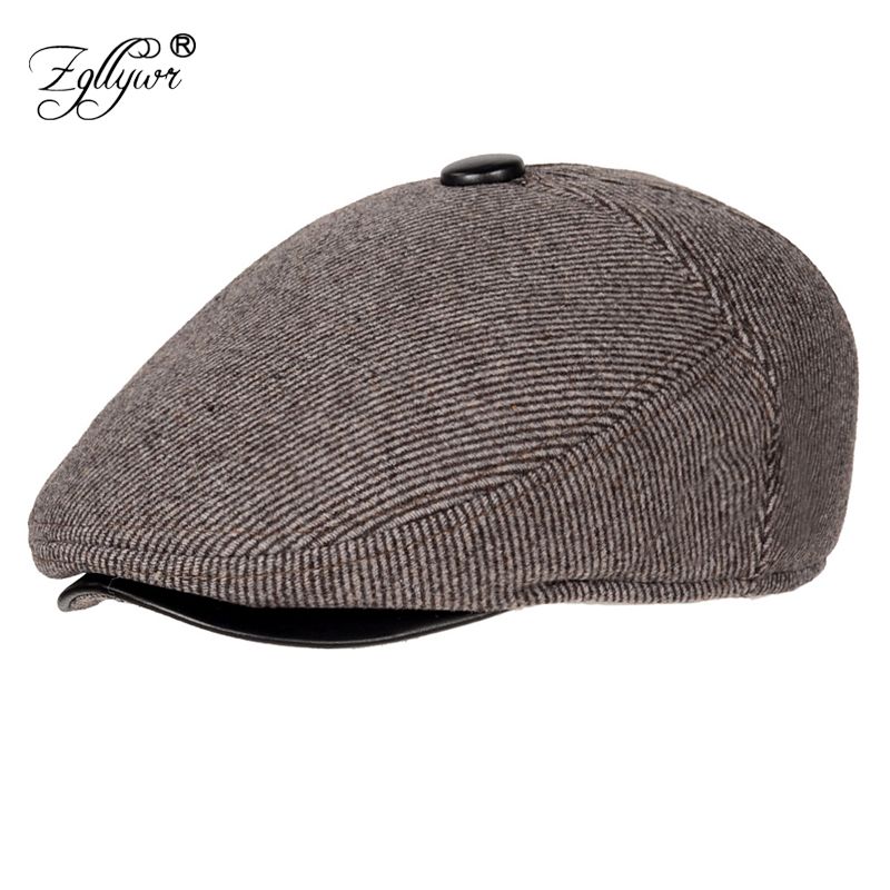 fleece flat cap