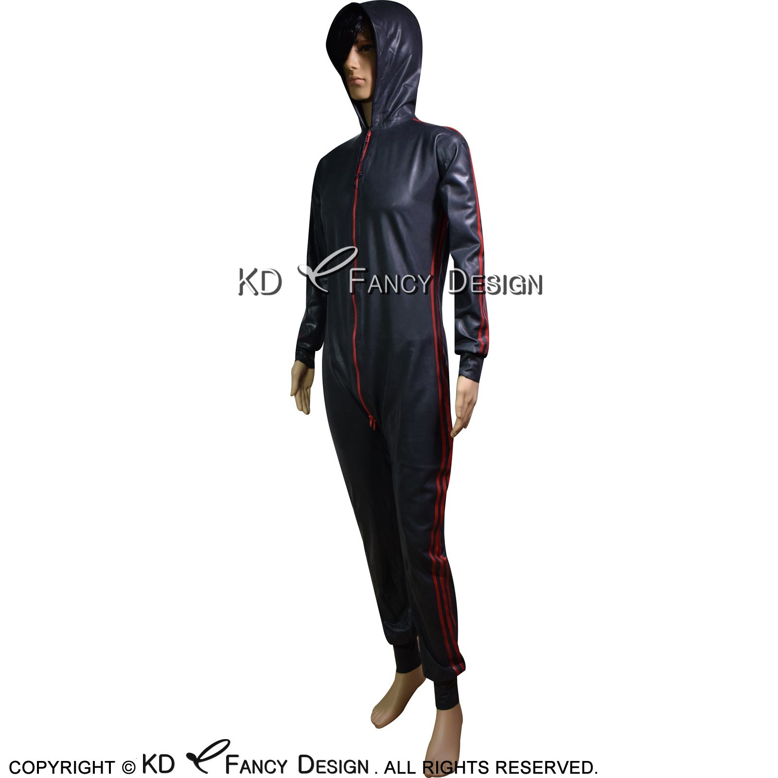 Wholesale Stylish And Cheap Product Type Black And Red Sexy Latex