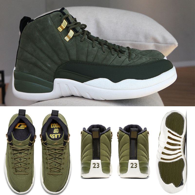 green suede 12s