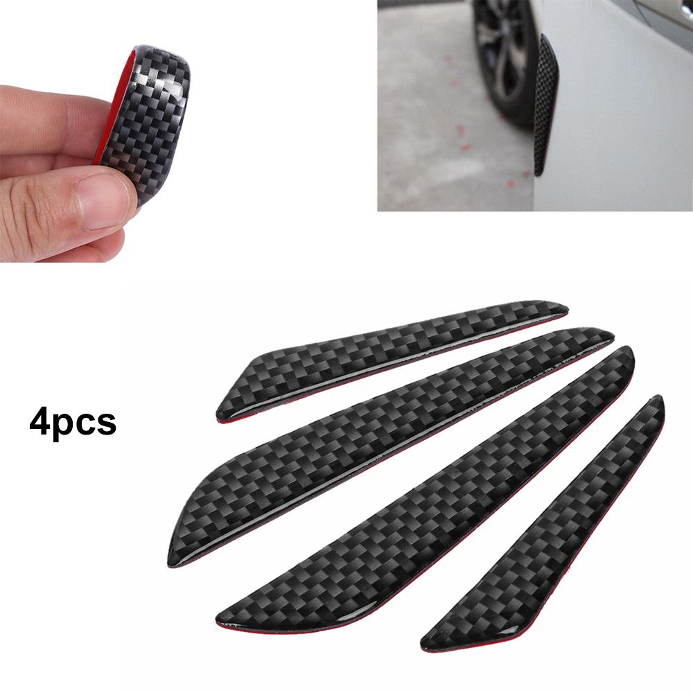 4x Car Door Edge Guard Bumper Anti-Scratch Protector Moulding Strip Accessories