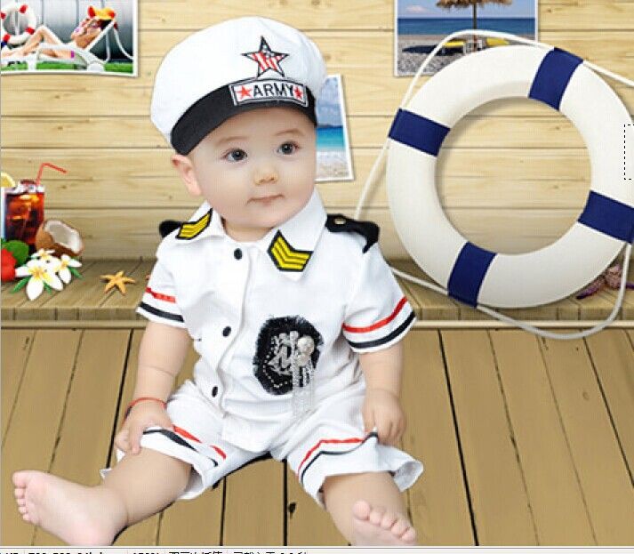 baby navy outfit