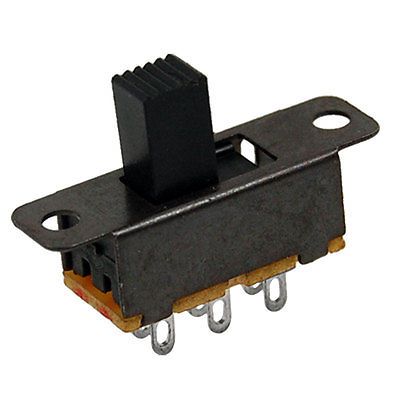 Perilla de alta de 10 piezas 6 Pin 3 Posición Interruptor DPDT Panel Interruptor Deslizante 0,5a 5 ATF Perilla de alta de 10 piezas 6 Pin 3 Posición Interruptor DPDT Panel Interruptor Deslizante 0,5a 5 ATF