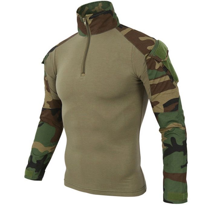 CAMO T-SHIRT KIDS SIZES CREW NECK AUSSIE MULTICAM CAMOUFLAGE