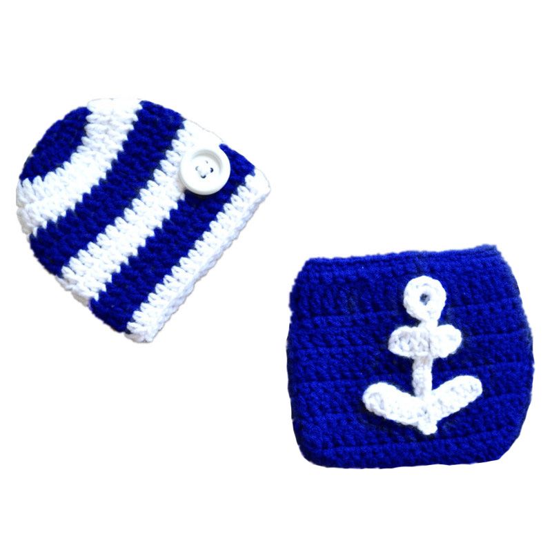 Acheter Pas Cher Costume Marin Marine Nouveau Ne Chapeau Tricote A La Main Bebe Garcon Fille Sailor Chapeau Et Ensemble De Couverture De Couche Culotte Cadeaux De Douche Bebe Photo Du 14 23 Acheter Pas Cher Costume Marin Marine Nouveau Ne Chapeau Tricote A La Main Bebe Garcon Fille Sailor Chapeau Et Ensemble De Couverture De Couche Culotte Cadeaux De Douche Bebe Photo Du 14 23