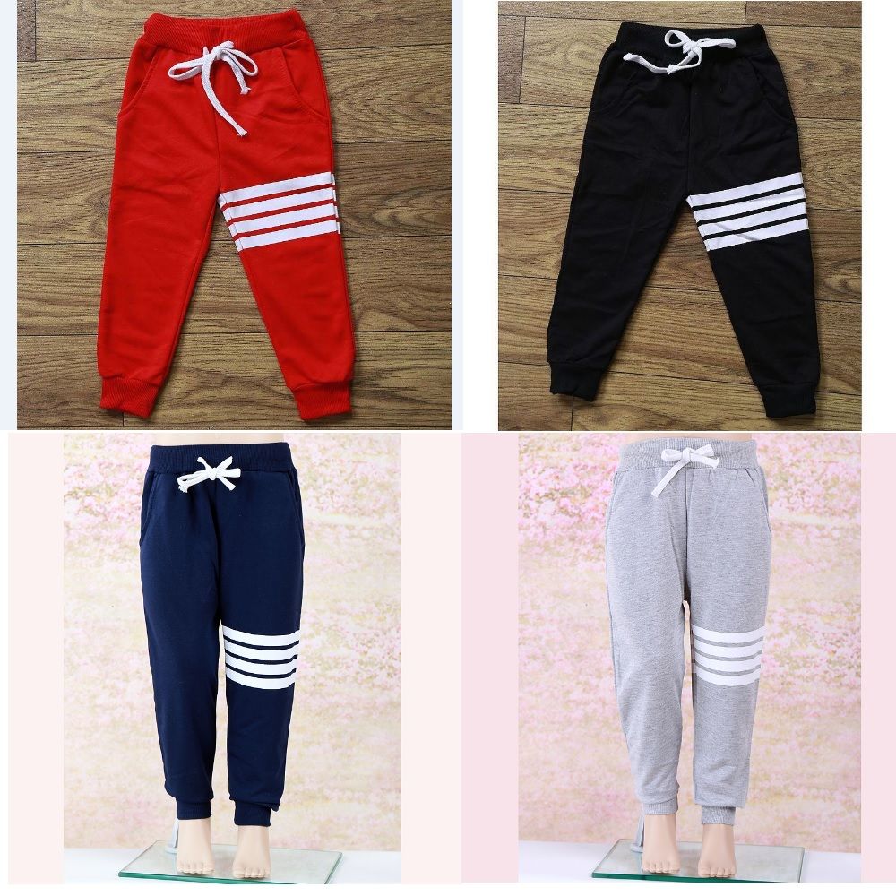 Toddler Baby Girl Boy Casual Striped Trousers Sports Pants Slacks Kid Clothes US