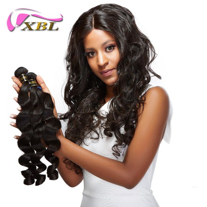 Xbl Different Hair Style Virgin Human Hair Weave Peruvian Human