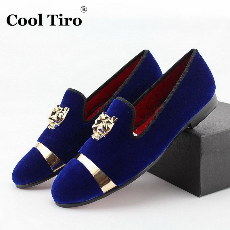blue bottom dress shoes