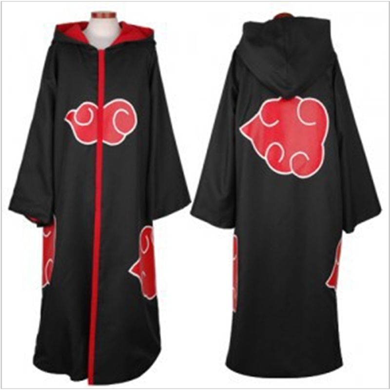 Saldos Online De Fantasias De Anime Anime Naruto Traje Cosplay Manto  Akatsuki Uchiha Sasuke Cosplay Halloween Traje Do Partido Com Capuz Robe S  XXL 418659410 | DHgate.Com