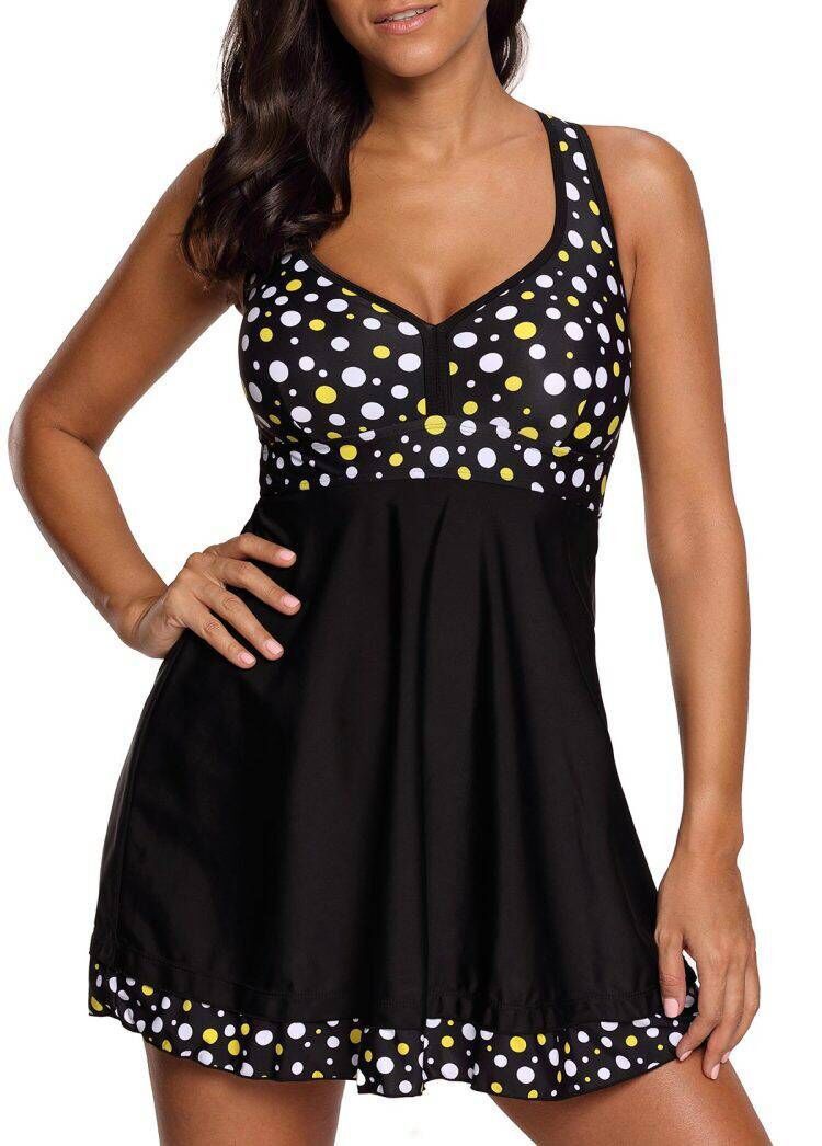 2021 2018 Sexy Polka Dot Swimsuit Swimwear For Women Summer Swimming Dress Ladies Beach Swim Wear Bathing Suit Woman Two Piece Swim Suits From Bestswimsuit2017 19 9 Dhgate Com