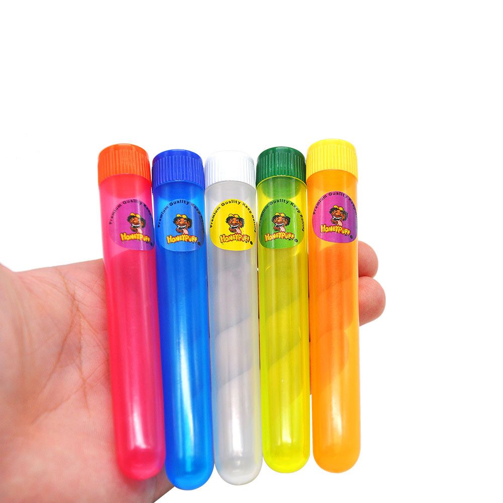 2021 Premium Acrylic Plastic King Size Doob Tube 115 MM Vial Waterproof Airtight Smell Proof