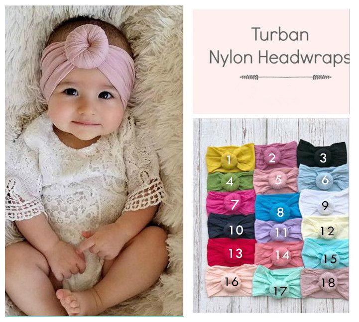 baby girl knot headbands