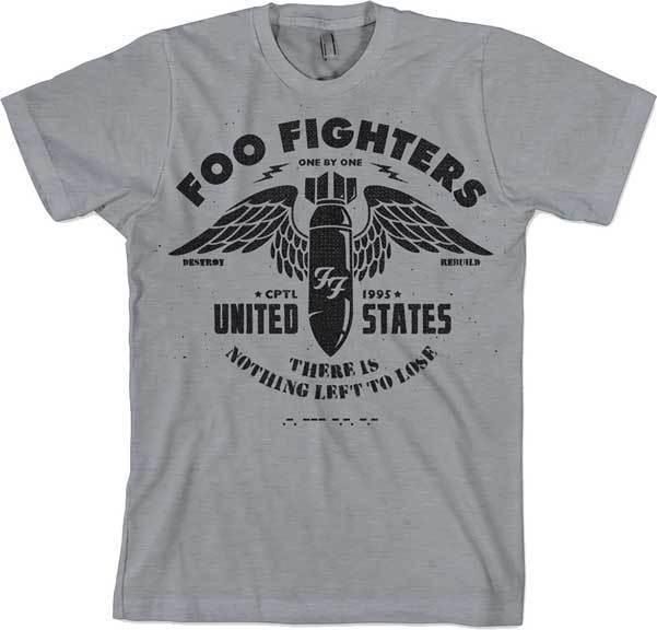 Inolvidable apaciguar Exactitud FOO FIGHTERS - Nada más que perder - CAMISETA S-M-L-XL-2XL Nueva camiseta  oficial