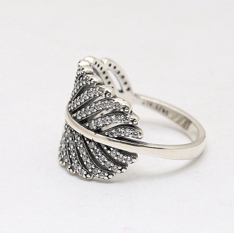 anello pandora piuma anello pandora piuma
