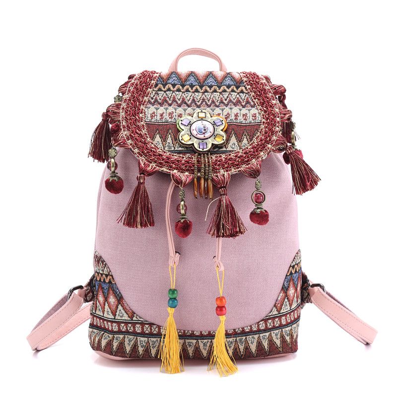 morrales para mujer hippie