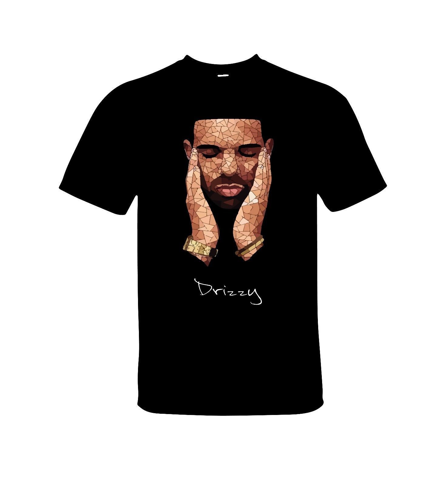 Drizzy Drake Rapper OVO Mosaic Hotline Bling High Quality Unisex TShirt Brand Shirts Jeans Classic Quality High Print From Qqq614445917, $16.24 | DHgate.Com