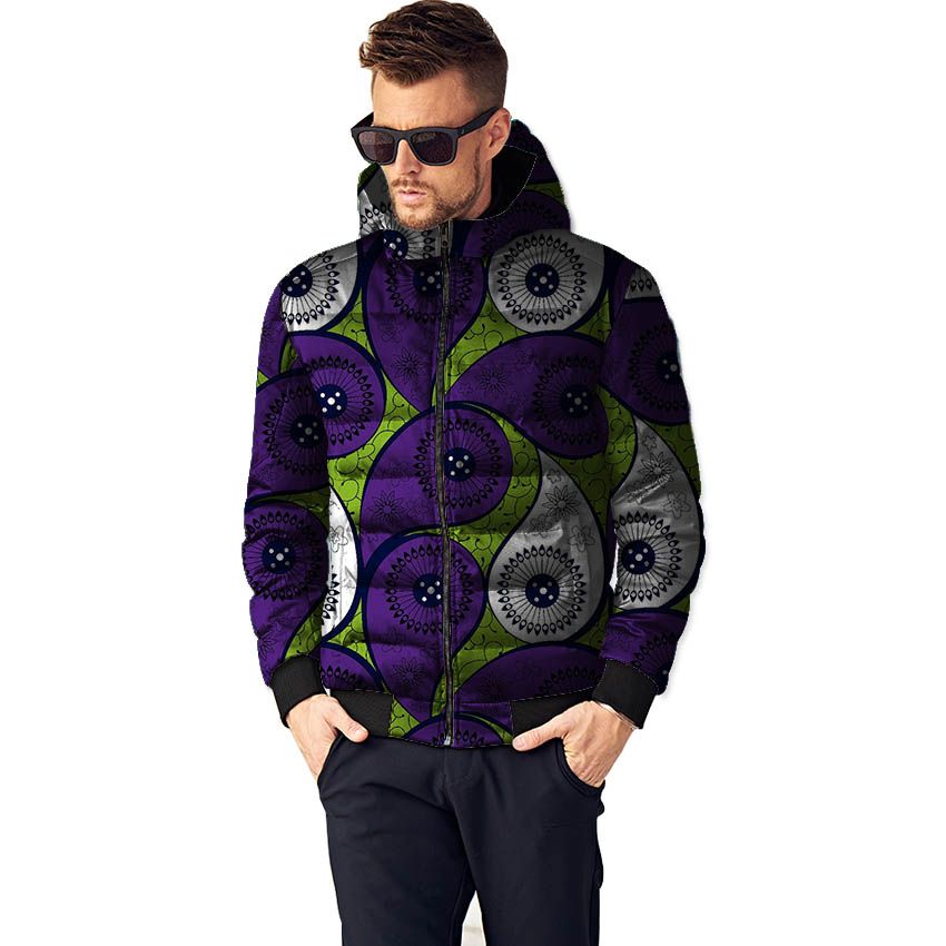 african print mens jacket
