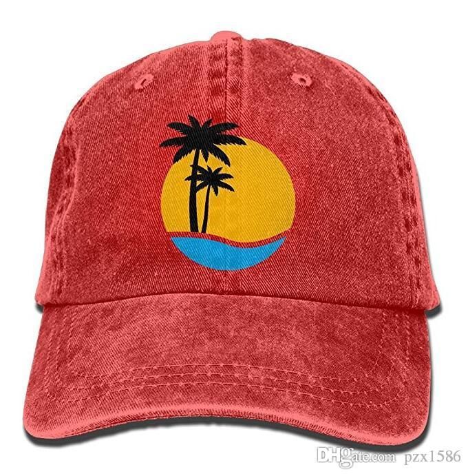 palm tree baseball hat