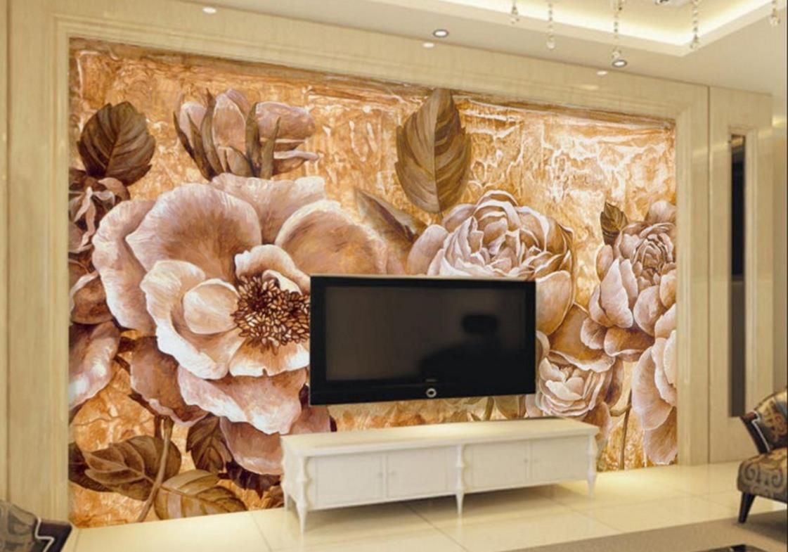 Grosshandel Benutzerdefinierte Tapete Fur Wande Pferd Wohnkultur Tapeten 3d Wohnzimmer Wandbilder Schlafzimmer Tv Sofa Blume 3d Hintergrundbild Von Yeyueman9999 7 37 Auf De Dhgate Com Dhgate