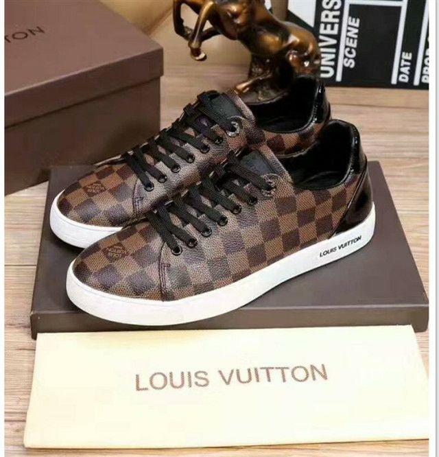 LOUIS VUITTON GRATIS Diseñador De Moda Para Hombre Calzado Casual Nueva Marca De Lujo Slip On Para Hombre Zapatillas GUCCI Zapatos Para Caminar LV Zapatos PRADA De 49,42 € | DHgate