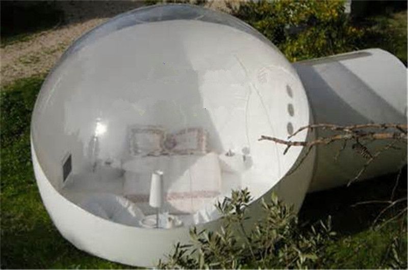 single tunnel inflatable bubble tent