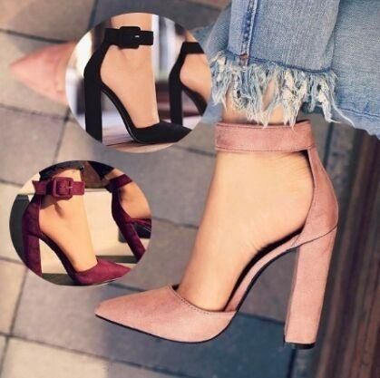 thick heeled shoes