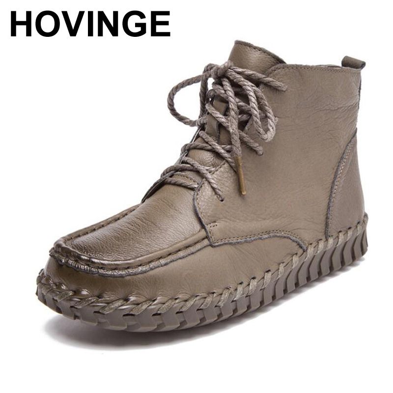 ladies soft leather ankle boots