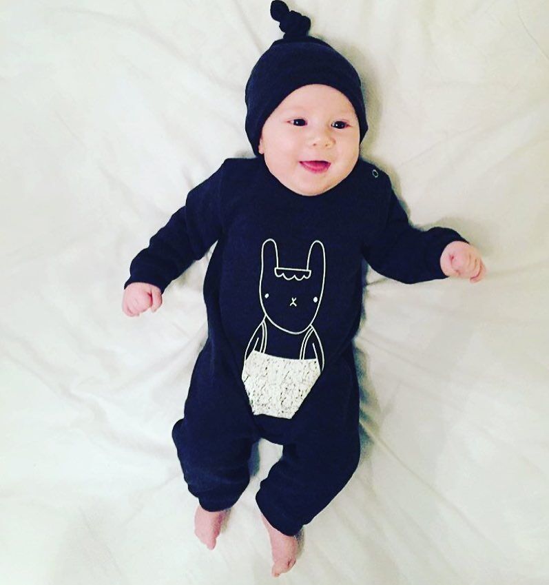Kids Baby Boy Girl Long Sleeve Animal Rompers Jumpsuits Hat Outfits Clothes Set