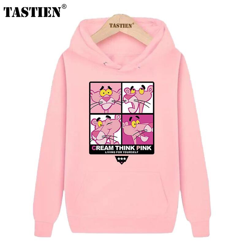 Compra La Pantera Rosa Impreso Hombres / Mujeres Camiseta De Manga Larga  Capucha Barato | Entrega Rápida Y Calidad | Es.Dhgate