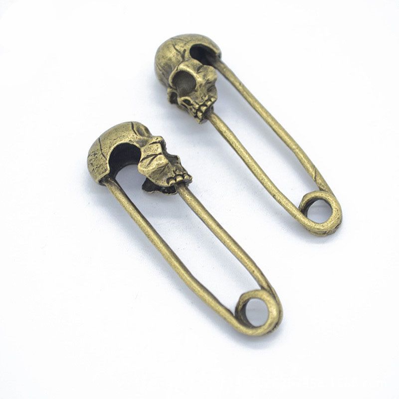2021 50 14mm Vintage Safety Pins Charms Pendant Skuff Design Good For Diy Craft Jewelry Making Antique Silver Bronze From Susieshop2 20 31 Dhgate Com