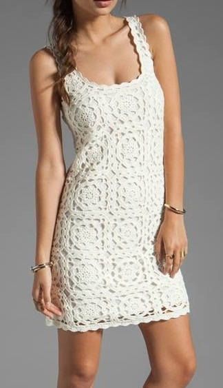 Acquistare Abito Da Sposa, Abito Crochet, Abbigliamento Sleeveles, Motivo  Quadrato Con Fiore, Idee Regalo, Abito Estivo Economico | Consegna Veloce E  Qualità | DHgate Italy