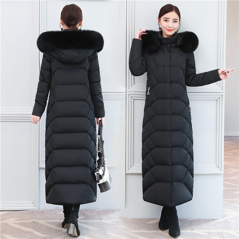 manteau long femme chaud
