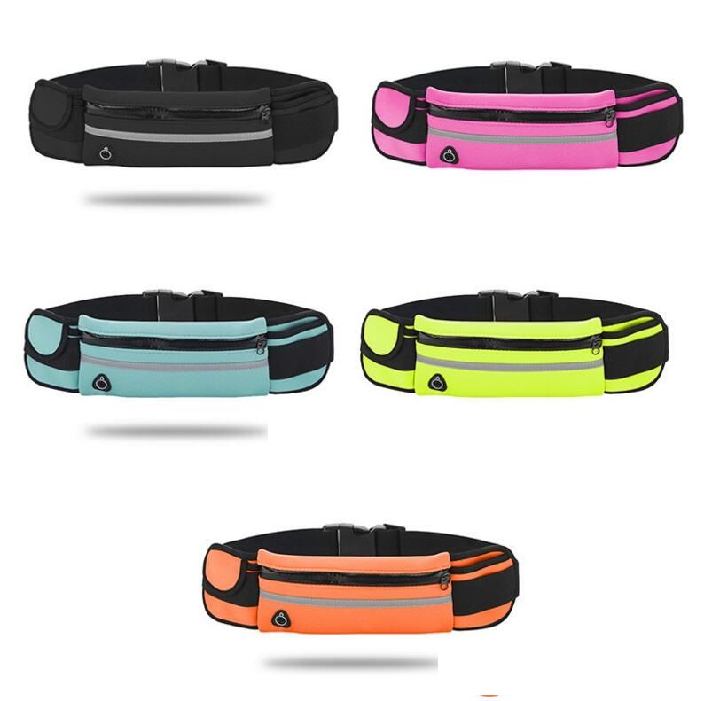 Unisex Running Waist Bag Fitness Sport Waist Packs Waterproof Mobile