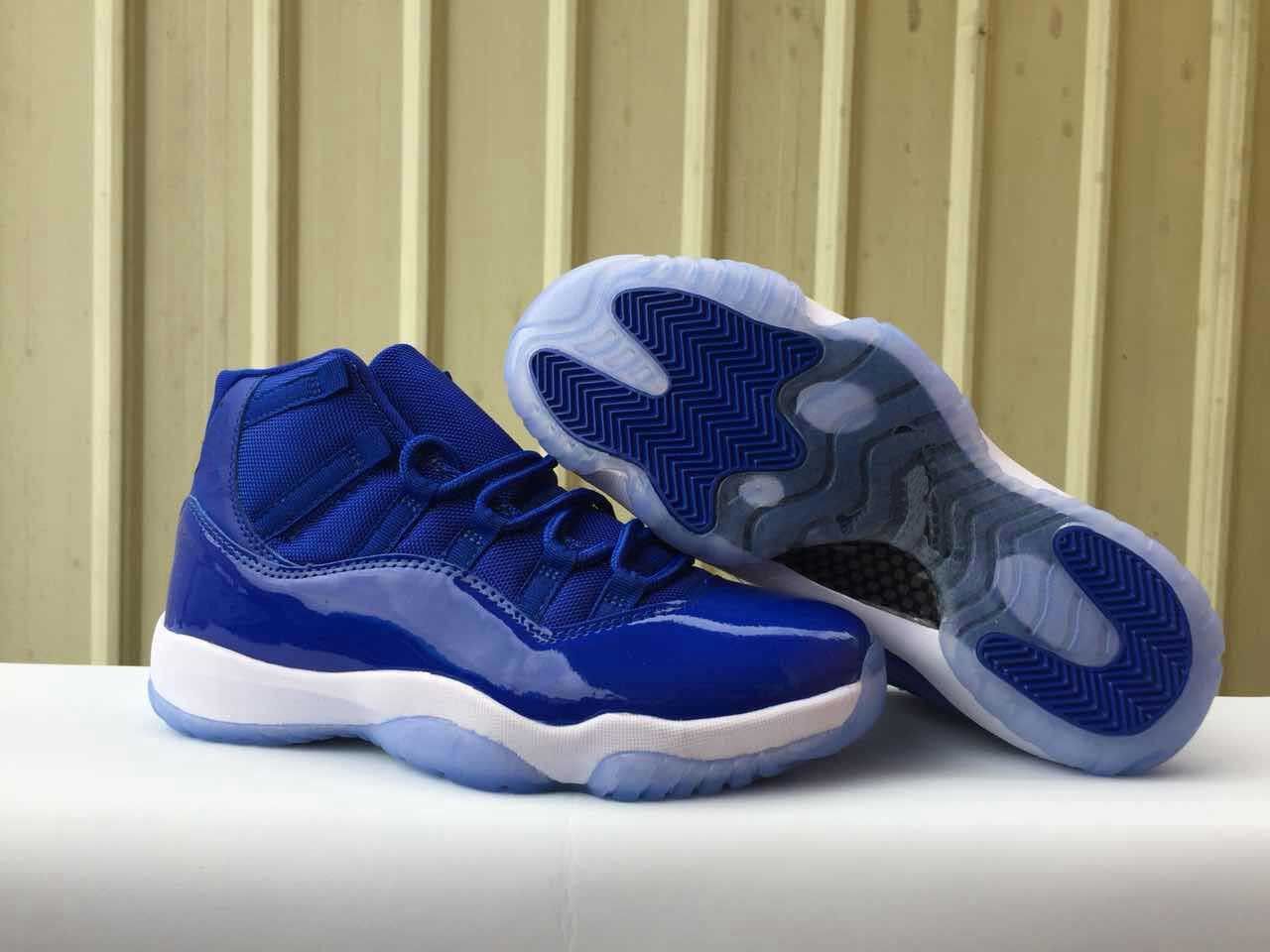 all blue retro 11