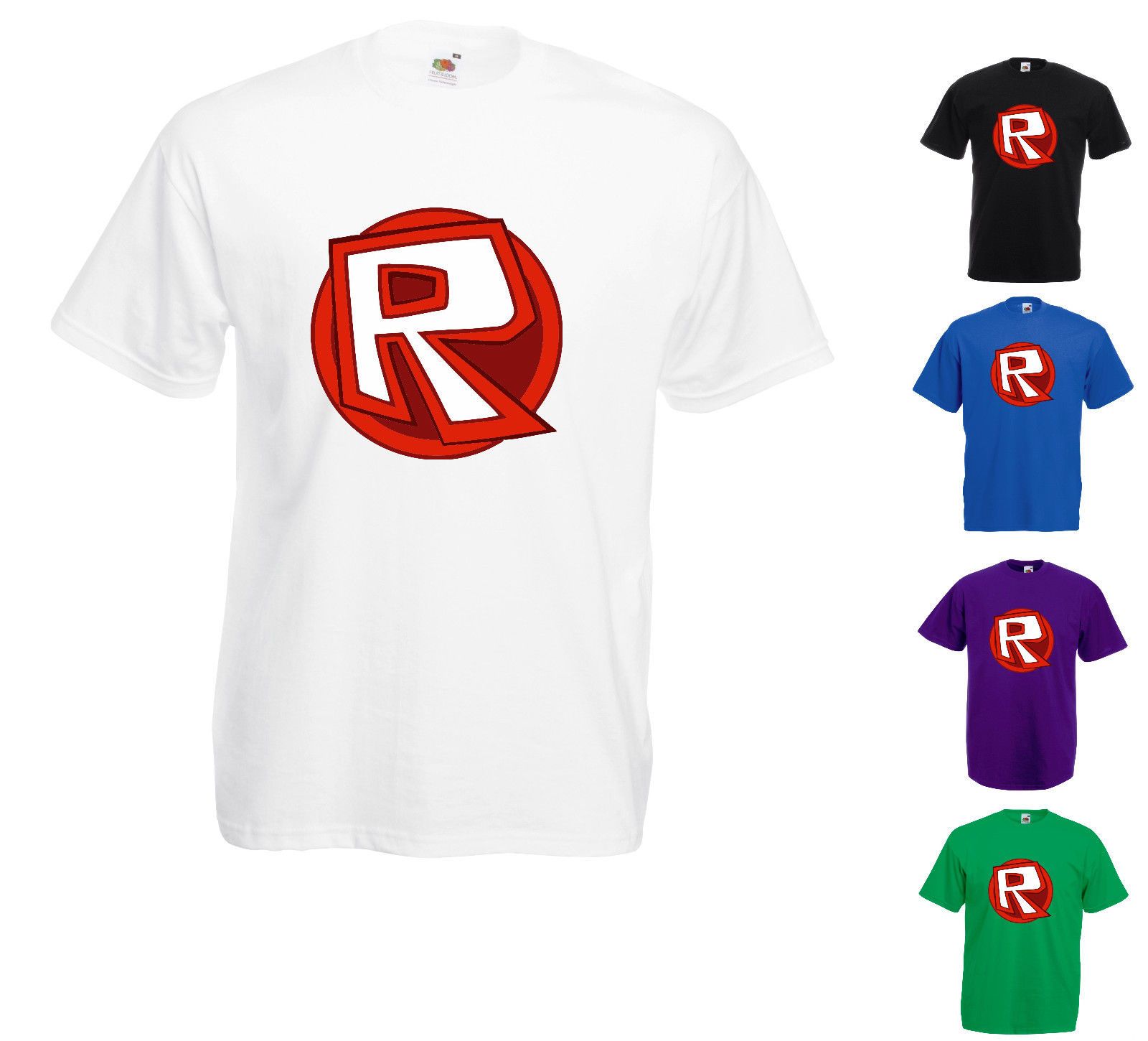 Roblox R Circle Logo Printed T Shirt Gaming Mens Shirt Printed Shirts - roblox r circle logo printed t shirt gaming