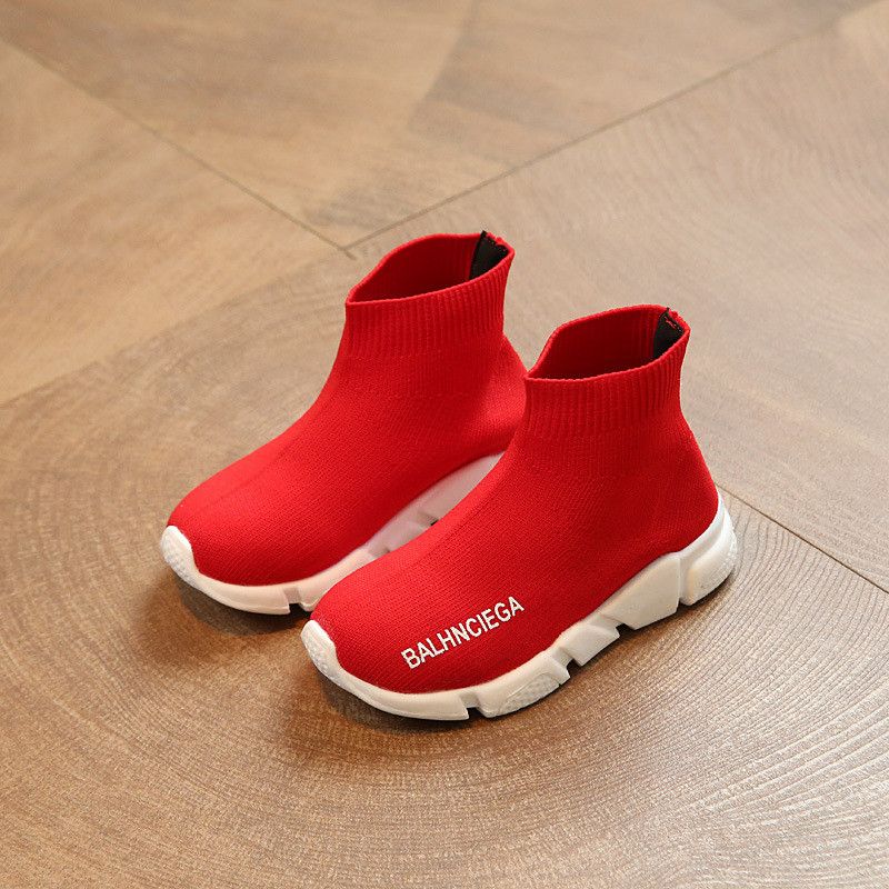 kids red sneakers