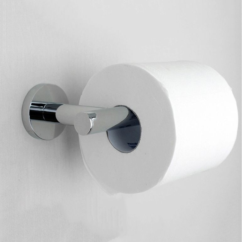 2020 Paper Holders Solid Brass Chrome Toilet Paper Roll Holder