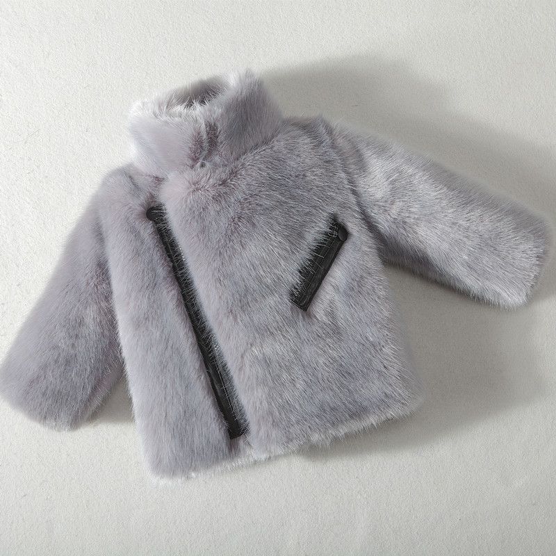 baby boy fur jacket