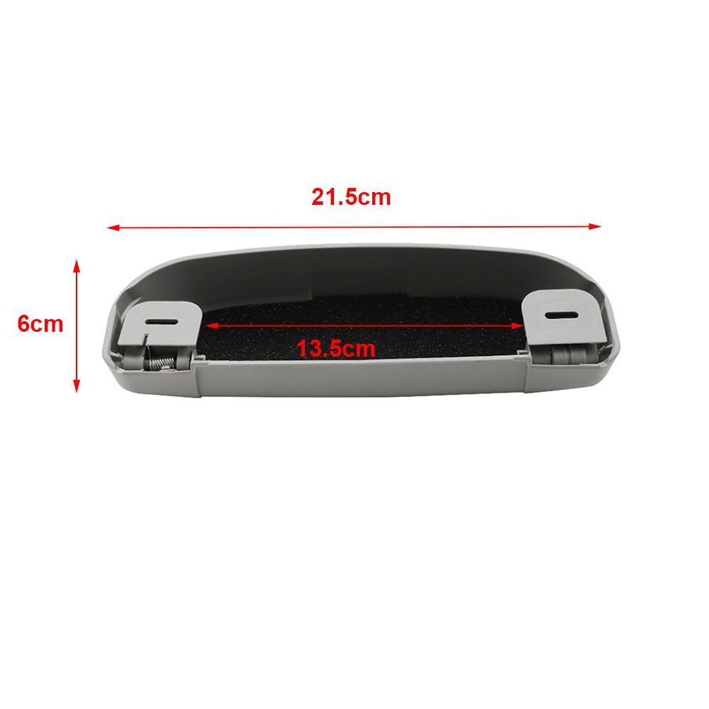 Brillenetui Organizer Box Sonnenbrillen Halter Aufbewahrungstaschen Grau Zubeh/ör