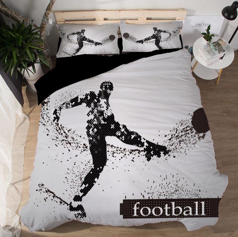 Bedding Sets 3d Sporting Duvet Covers New Style Bed Sheets Polyester Printing Volleyball Boxing Football Twin Queen King Size Wholesale From Thuja Bedding 58 63 Dhgate Com