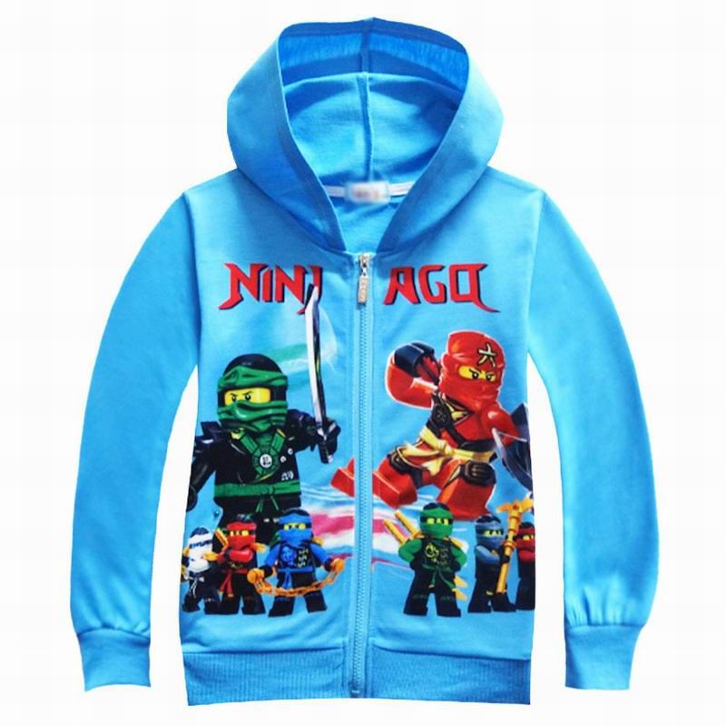Boys Girls Ninjago Kids Cartoon Spring Fall Shirt Hoodies Sweatshirts Pullover