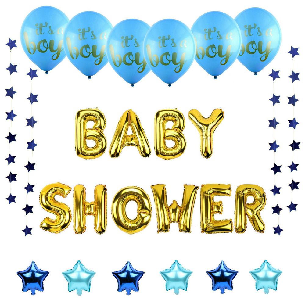 New Gender Reveal It/'s a Girl Boy balloons baby shower new baby party baloons UK