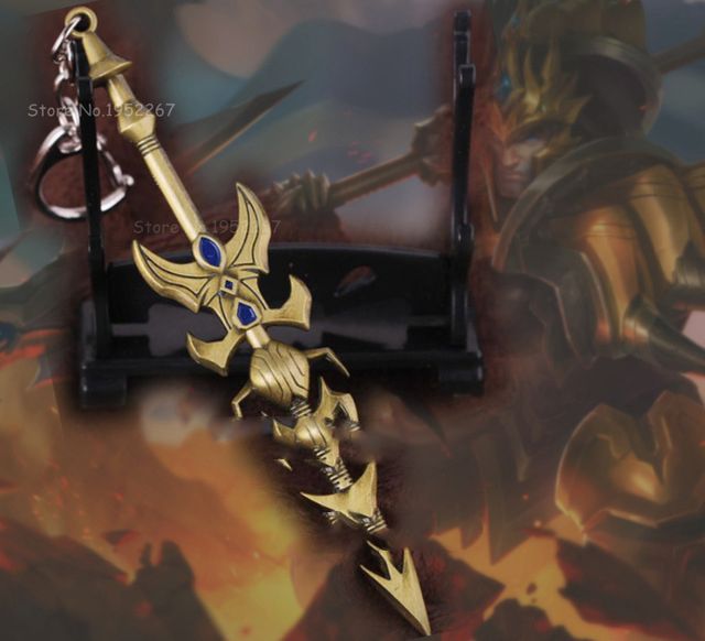 Lol League Game Weapon Keychain Spear Model Key Ring Jarvan Iv The Exemplar Of Demacia Toy Mens Jewelry Game Item Collections From Puddingstation 42 72 Dhgate Com Lol League Game Weapon Keychain Spear Model Key Ring Jarvan Iv The Exemplar Of Demacia Toy Mens Jewelry Game Item Collections From Puddingstation 42 72 Dhgate Com