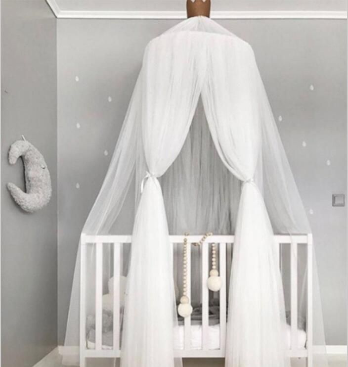 Children S Bed Canopy Bed Curtain Round Ceiling Hanging Mosquito