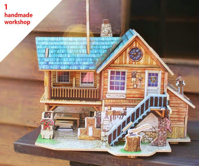 puzzle house toy