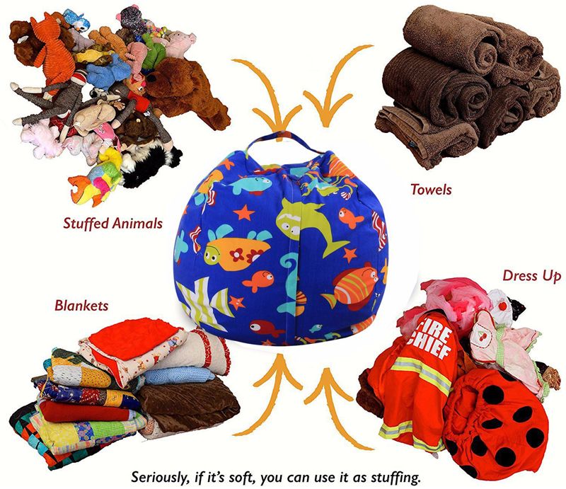 bean bag for soft toys