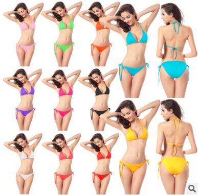 wearing bra under swimming costume