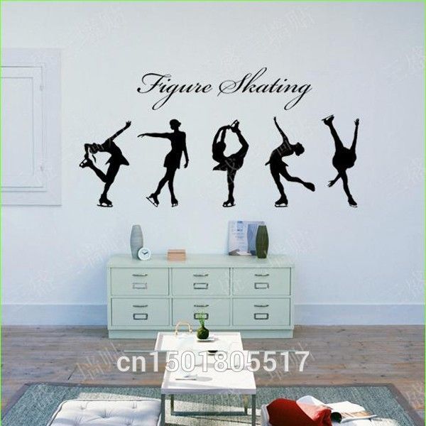 Figure Skating Girls Wall Stickers Large Decals For Living Room Bedroom Home Decor Plane Sticke Wallpaper Decal Art Letter From Shouya2018 21 Dhgate Com - Large Number Wall Decals Figure Skating Girls Wall Stickers Large Decals For Living Room Bedroom Home Decor Plane Sticke Wallpaper Decal Art Letter From Shouya2018 21 Dhgate Com - Large Number Wall Decals