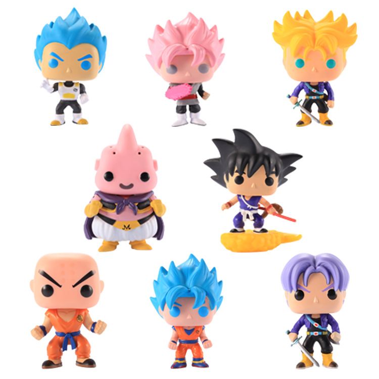 2020 Funko Pop Dragon Ball Z Action Figure Goku Vegeta Buu ...