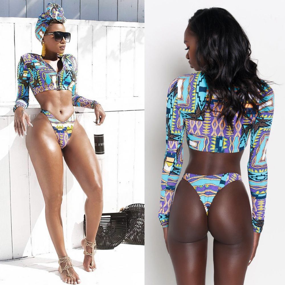 crop top t shirt swimsuit