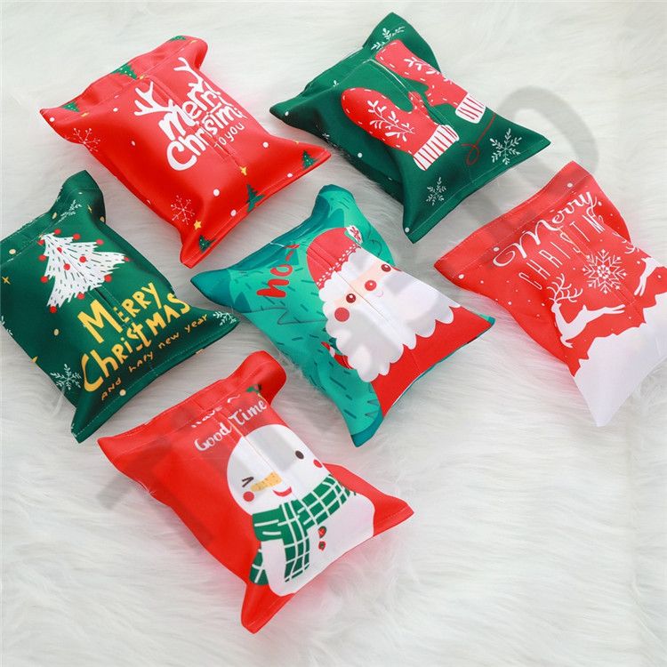 christmas tissue holder
